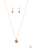 Fierce Flirt - Copper Necklace