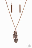Free Bird - Copper Necklace