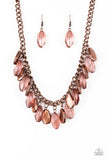 Fringe Fabulous - Copper Necklace
