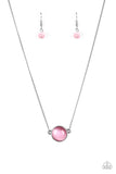 Rose Colored Glasses - Pink Necklace