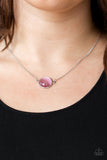 Rose Colored Glasses - Pink Necklace