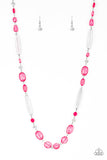 Quite Quinessence - Pink Necklace