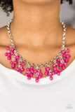 Modern Macerana - Pink Necklace