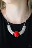 Egyptian Spell-Red Necklace