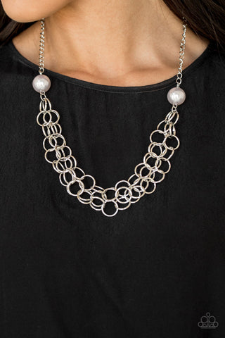 Daring Diva - Silver Necklace