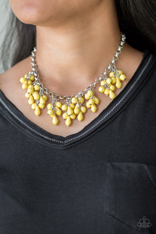 Modern Macerana-Yellow Necklace