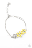Flowering Fiji-Yellow Bracelet