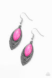 Desert Garden - Pink Earrings