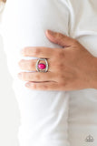 Radiating Riches-Pink Ring