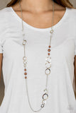 Glowest of the Glow-Brown Necklace