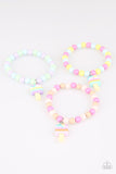 Starlet Shimmer Stretchy Bracelets with Ice Cream Charms (5 bracelets)