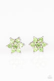 Starlet Shimmer Flower Rhinestone Earrings (Set of 5)
