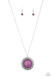 Run Out of RODEO - Purple Necklace