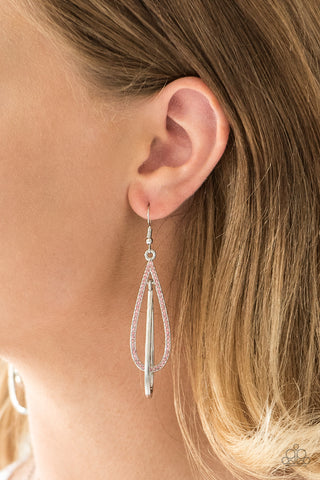 Spotlight Spendor - Pink Earrings