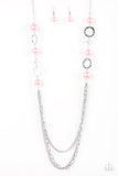 It's About Showtime - Pink Necklace