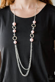 It's About Showtime - Pink Necklace