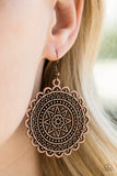 Be SOL Bold - Copper Earrings