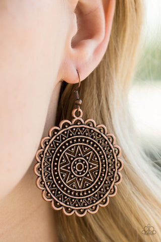 Be SOL Bold - Copper Earrings