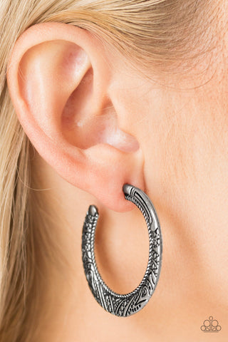 New Zealand Native - Silver Earrings