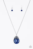 Nightcap & Gown - Blue Necklace