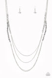 Shimmer Showdown-Silver Necklace