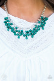 Modern Macarena - Green Necklace