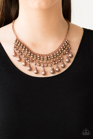 Don't Forget to BOSS! - Copper Necklace