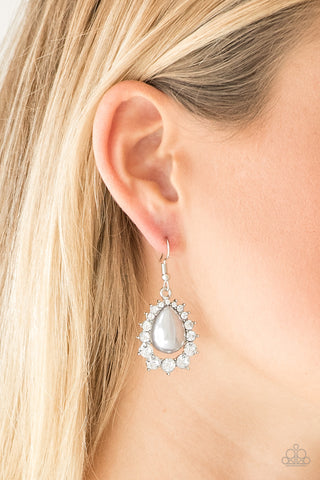 Regal Renewal - Silver Earrings