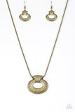 Retro Rebel - Brass Necklace