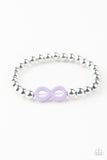 Starlet Shimmer Stretchy Bracelets with Infinity sign (5 bracelets)