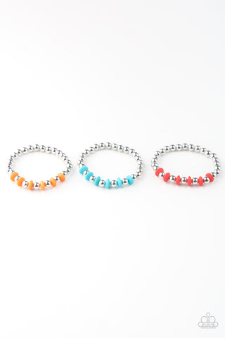 Starlet Shimmer Stretchy Bracelets (5 bracelets)