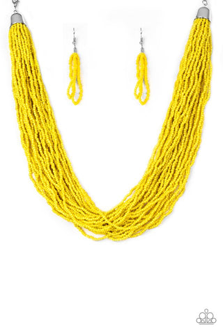 The Show Must CONGO On! - Yellow Necklace