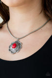 Mojave Meadow-Red Necklace