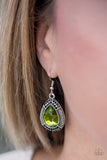 Grandmaster Shimmer-Green Earrings