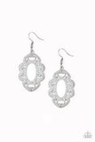 Mantras and Mandalas - White Earrings
