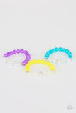 Startlet Shimmer Bracelet with Disco Balls- (Set of 5)