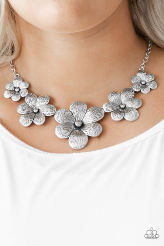 Secret Garden-Silver Necklace