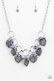 Very Valentine - Purple Necklace