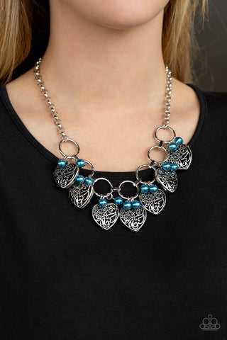 Very Valentine - Blue Necklace