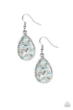 Fabulously Wealthy - Blue Earrings