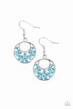 Sugary Shine - Blue Earrings