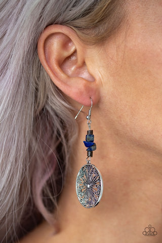 Adobe Dweller - Blue Earrings