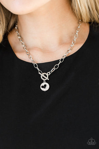 Heartbeat Retreat - White Necklace