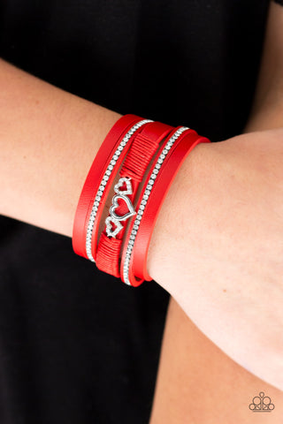 Rebel Valentine - Red Bracelet