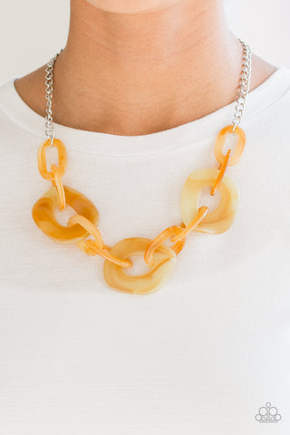Courageously Chromatic-Yellow Necklace