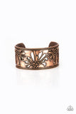 Where The Wildflowers Are - Copper Bracelet