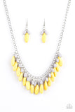 Bead Binge - Yellow Necklace