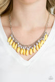 Bead Binge - Yellow Necklace