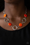 Bermuda Bliss - Orange Necklace