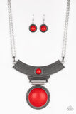 Lasting Empressions - Red Necklace